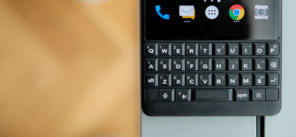 A new 5G BlackBerry phone with Android and a physical keyboard will arrive in 2021